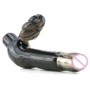 Страпон без ремней Fetish Fantasy Vibrating Strapless, 23x4 см: Наличие вибрации Есть
