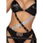 Еротичний костюм кішечки-пані Leg Avenue Mistress Kitty M: Розмір M