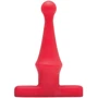 Анальная пробка TLC Bum Buddies Tease My Tush, Intermediate Silicone Anal Plug, 10.08x3.5 см: Материал Силикон