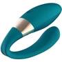 Вібратор для пар LELO Tiani Duo Ocean Blue, 2 мотори, пульт ДУ: Довжина, см 9