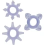 Набор колец из 3 колец на пенис - TICKLE C-RINGS PURPLE, 3006010232: Производитель Toy Joy