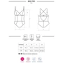 Боді Obsessive 859-TED-1, L / XL фото 5