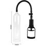 Вакуумная помпа LYBAILE - Penis Enlarger Pump (BM-010067A): Материал TPE (термопластичный эластомер), Пластик