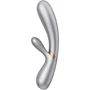 Смарт вібратор-кролик із підігрівом Satisfyer Hot Lover Silver: Тип управління кнопкове