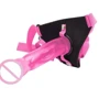 Страпон Climax Strap-on Ice Dong & Harness set, рожевий: Тип Реалістичні