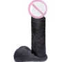 Фаллоимитатор Vac-U-Lock - CodeBlack - 8 Inch Ultraskyn Cock 18.5x5 см: Назначение Вагинальные