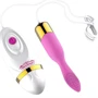 Вібратор XESE VE10-DR Pink (12 режимів вібрації, зарядка від USB)