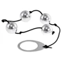 Анальные бусы Kinx Heavy Metal Anal Beads Silver, 22.5x2 см