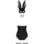 Костюм зайчика Obsessive Bunny black S/M: Матеріал Полиамид