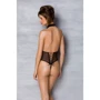 Боді Passion TRISHA BODY black L/XL: Матеріал Полиамид