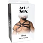 Мужская портупея Art of Sex - Ares, натуральная кожа, черный, XS-M: Вид Портупеи