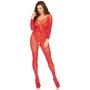 Бодістокінг NDS 8507 One Size Red (23884): Декор Без декора