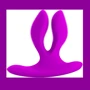 Универсальный вибромассажер для пар Pretty Love Magic Fingers U, BI-014478W: Диаметр, см 2.3