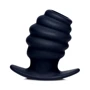 Малый анальный тоннель Hive Ass Tunnel Silicone Ribbed Hollow Anal Plug - Small