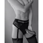 Кружевные трусы для страпона с подвязками для чулок Strap-On-Me DIVA HARNESS - S фото 7