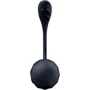 Віброяйце Satisfyer Ribbed Petal Connect App Black: Довжина, см 11