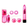 Набор Classic Crystal Couples Kit Kinx: Тип и форма Виброяйцо, Вибропули