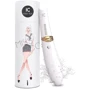 Вакуумный стимулятор с вибрацией KisToy Miss CC White фото 7