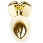 Анальная пробка Boss Series - Jewellery Gold Heart PLUG Dark Blue S (BS6400041): Наличие вибрации Нет