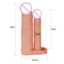 Насадка LoveToy Pleasure X-Tender Double Penis Sleeve Flesh Add 2": Для кого Для мужчин