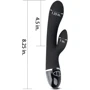 Вибратор LoveToy O-Sensual Duo Climax Black: Диаметр, см 3.4