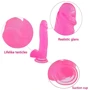 Фаллоимитатор LoveToy Jelly Studs Large Pink: Наличие вибрации Нет