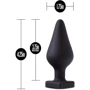 Анальная пробка Temptasia by Blush - Fuck Me Anal Plug - Black: Тип Анальные пробки