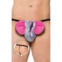Мужские трусы SoftLine - Thong 4445, S-L (silver/pink): Для кого Для мужчин