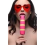 Вібратор фруктове морозиво Xr Brands 10X - Fizzin 'Fuschia: Призначення Вагінальні