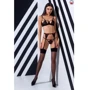Эротический комплект Passion Exclusive PERDITA SET black L/XL: Вид Комплекты