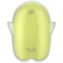 Вакуумний кліторальний стимулятор із вібрацією Satisfyer Glowing Ghost Yellow: Тип управління кнопкове