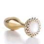 Анальная пробка LOCKINK Sevanda Pearl Rose-shape Anal Plug: Особенности С кристаллами