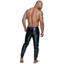 Чоловічі трегінси Noir Handmade H063 Powerwetlook treggings Вlack, L: Вид Брюки