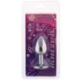 Анальная пробка, Silver Ruby, S: Для кого Унисекс