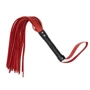 Флоггер из натуральной кожи Flirty Hard Leather - Black & Red, BG-00001: Производитель Flirty