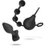 Набор новичка для анальной стимуляции Nexus ANAL BEGINNER KIT, спринцовка, анальные бусы и пробка: Тип Анальные пробки
