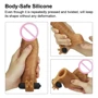 Насадка з вібрацією LoveToy Add 1.5" Vibrating Silicone Extender, Brown: Призначення Для збільшення