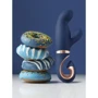 Вибратор кролик Gvibe Gentley Caribbean Blue: Диаметр, см 4.2