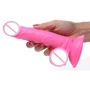 Фаллоимитатор Pop Peckers 6.5" Dildo With Balls Pink: Мошонка Есть
