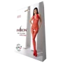 Бодістокінг із плетенням на животику Passion BS100 One Size red: Декор Без декора