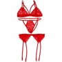 Эротический комплект NDS 5067-1 Red M/L (22140): Декор Кружево