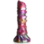 Фантазийный фаллоимитатор инопланетянина с 4 личинками-яйцами Creature Cocks Larva Silicone Ovipositor Dildo: Мошонка Нет