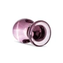 Розовая анальная пробка из стекла Gildo Pink Glass Buttplug No. 27: Для кого Унисекс