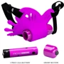 Вибратор-бабочка Pretty Love Clitoral Massager Sloane Purple: Диаметр, см 4