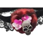 Подвязка с черепом Rubies - Skull & Rose Leg Garter (черная): Для кого Для женщин
