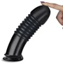 Анальный плаг LOVETOY 8" King-Sized Anal: Материал ПВХ