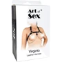Женская портупея из натуральной кожи Art of Sex - Virginia, L-2XL: Материал Натуральная кожа