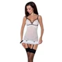 Еротичний комплект Passion ORIHIME CHEMISE white XXL / XXXL