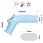 Насадка на член LoveToy Knights Ring Vibrating Wave With Scrotum Sleeve Blue: Назначение Для утолщения