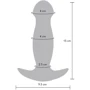 Анальная вибропробка Toy Joy Pulse Vibr Plug (синий) фото 6